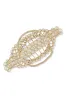 Faux Pearl Metallic Caged Clutch sold by Rainbow