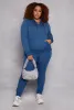 Plus Size Fleece Zip Front Hoodie sold by Rainbow