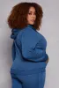 Plus Size Fleece Zip Front Hoodie sold by Rainbow