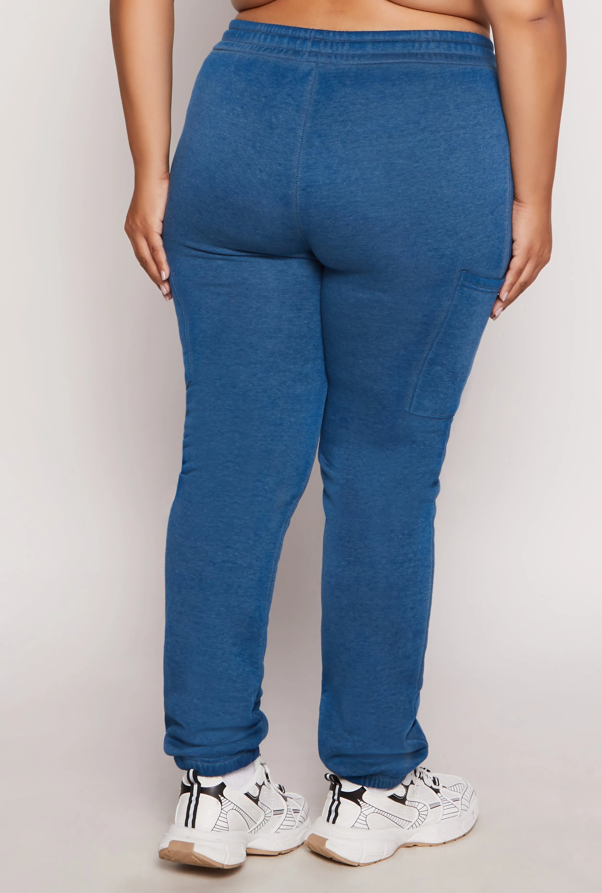 Plus Size Fleece Drawstring Sweatpants sold by Rainbow product image thumbnail 3