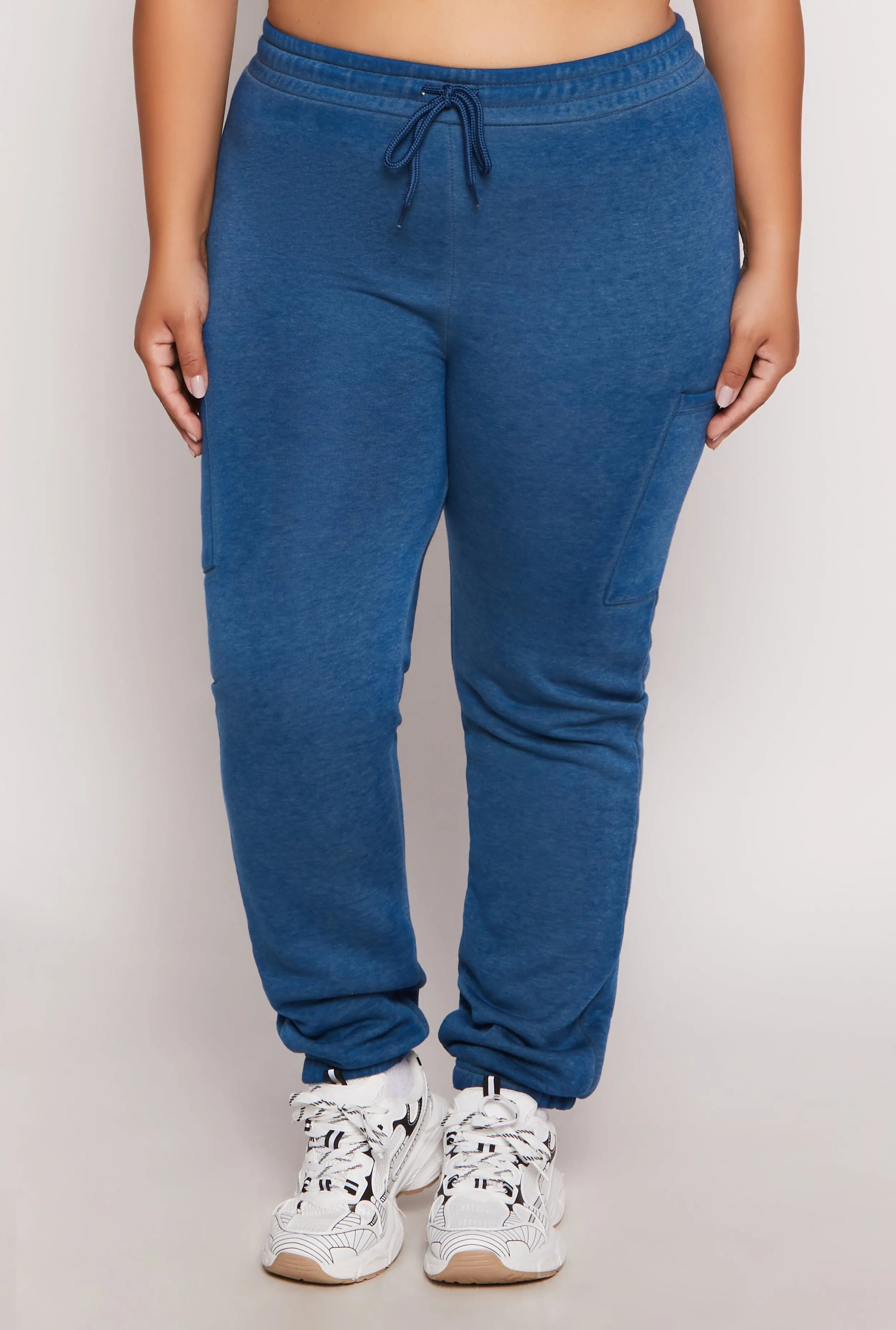 Plus Size Fleece Drawstring Sweatpants sold by Rainbow product image thumbnail 2