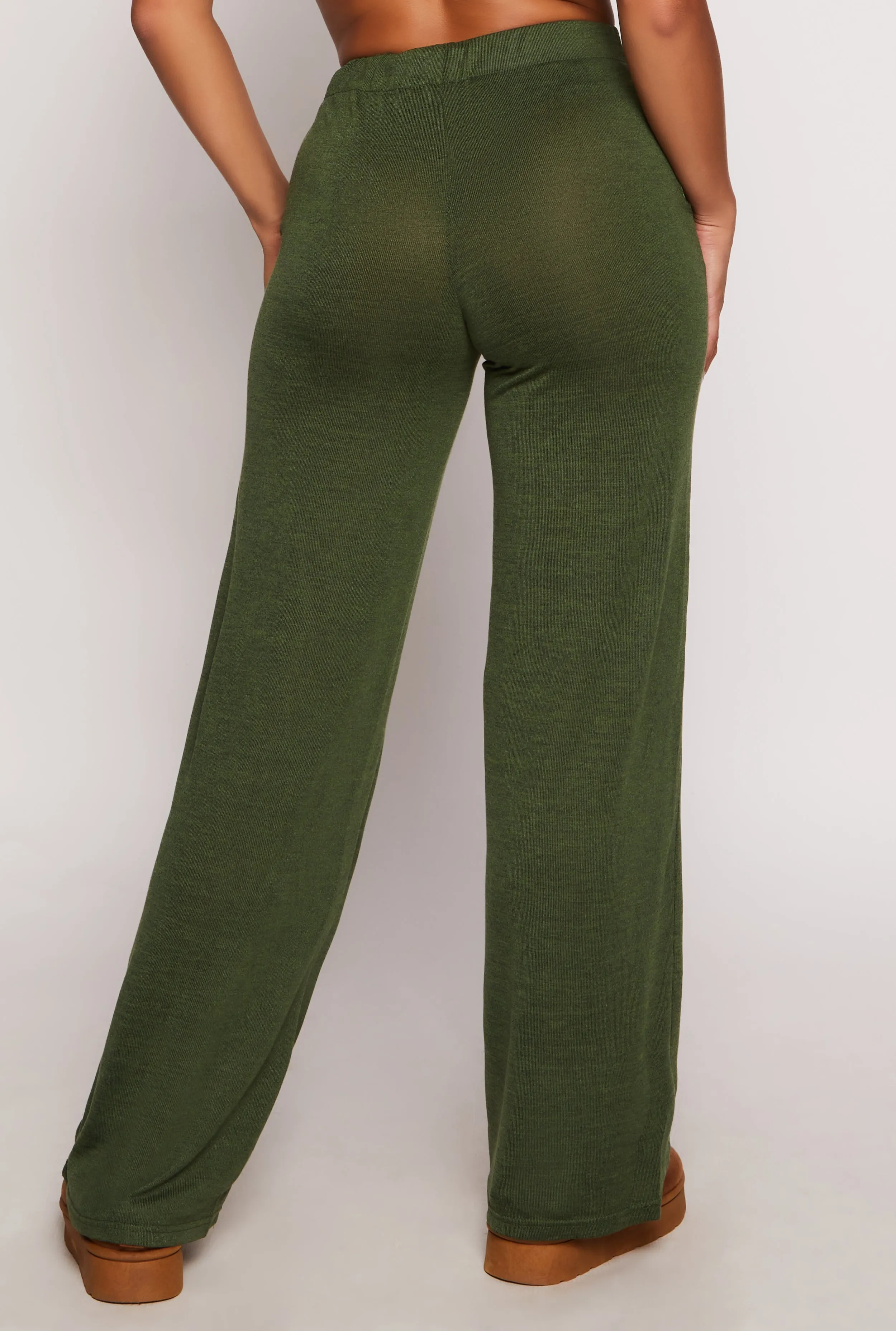 Daisy Brushed Knit Wide Leg Pants sold by Rainbow product image thumbnail 3