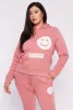 Plus Size Smile To Be Happy Hoodie sold by Rainbow