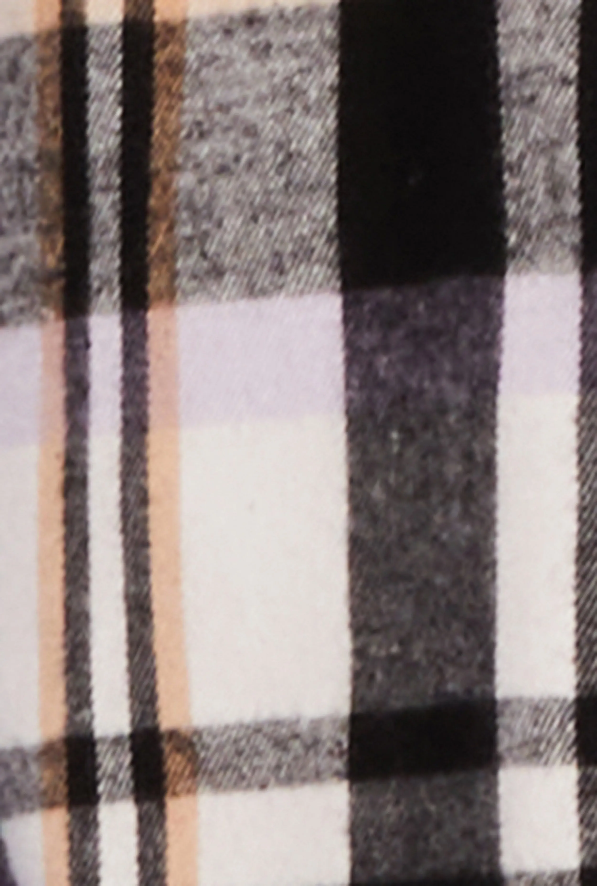 Plus Size Plaid Pattern Button Front Shirt sold by Rainbow product image thumbnail 4