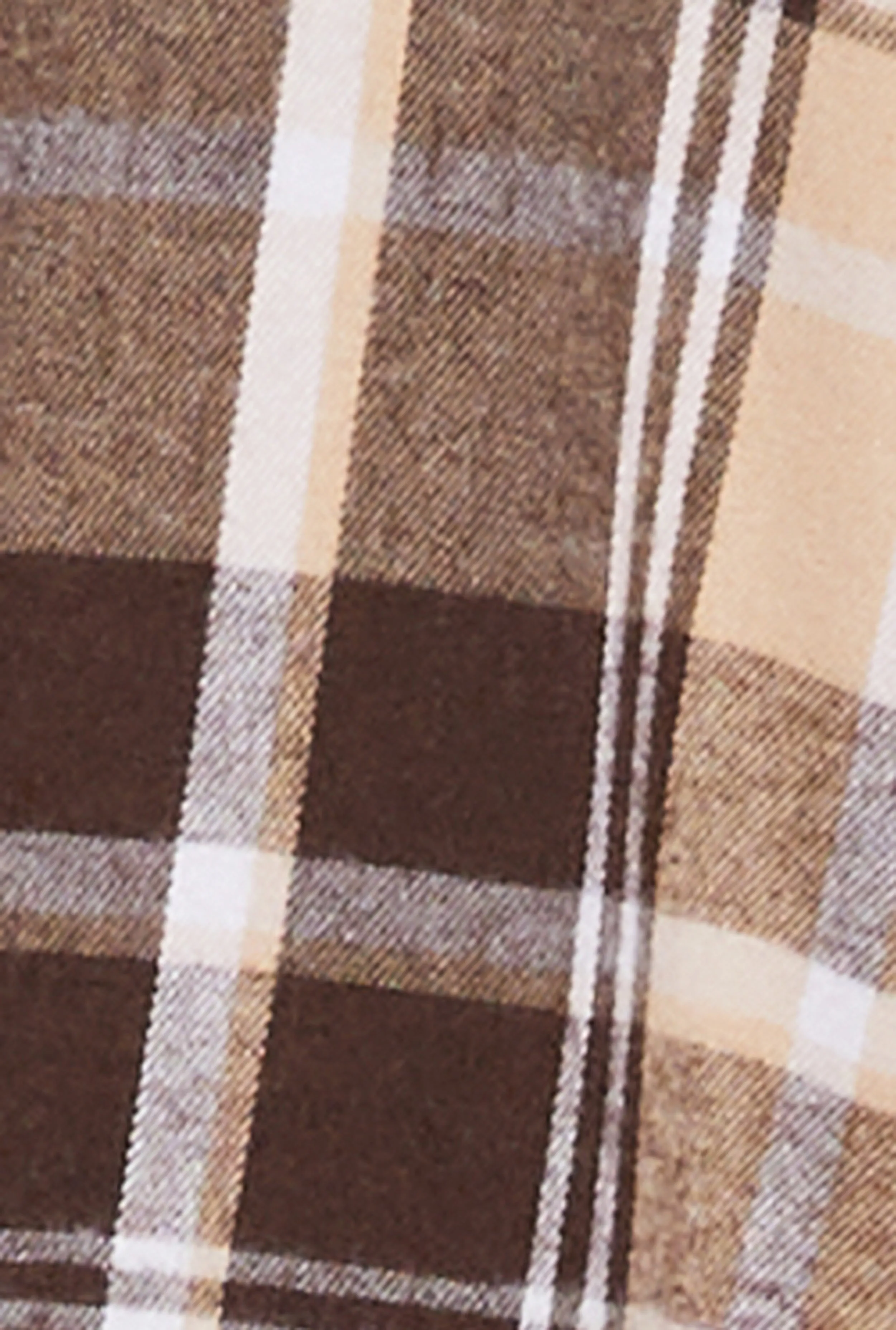 Plus Size Plaid Pattern Button Front Shirt sold by Rainbow product image thumbnail 4