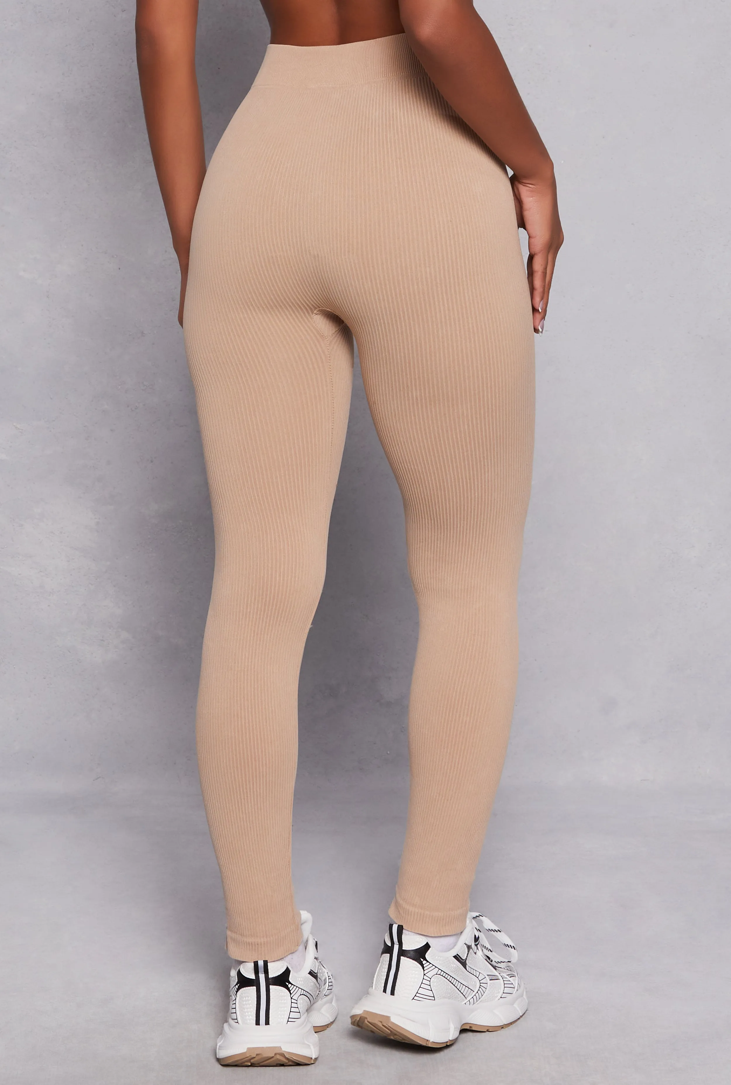 Seamless Rhinestone High Waisted Leggings sold by Rainbow product image thumbnail 3