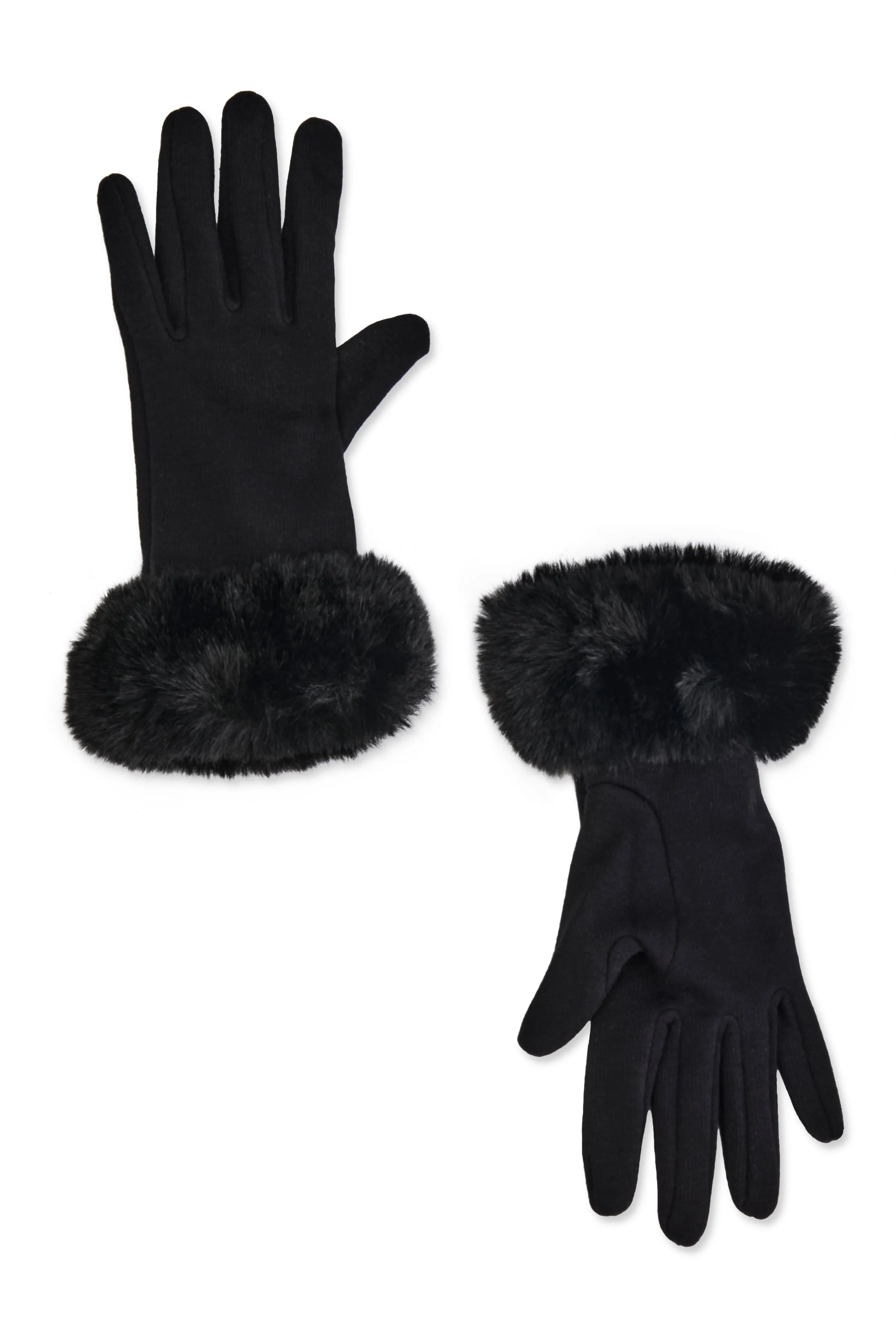 Faux Fur Cuff Gloves sold by Rainbow product image thumbnail 2
