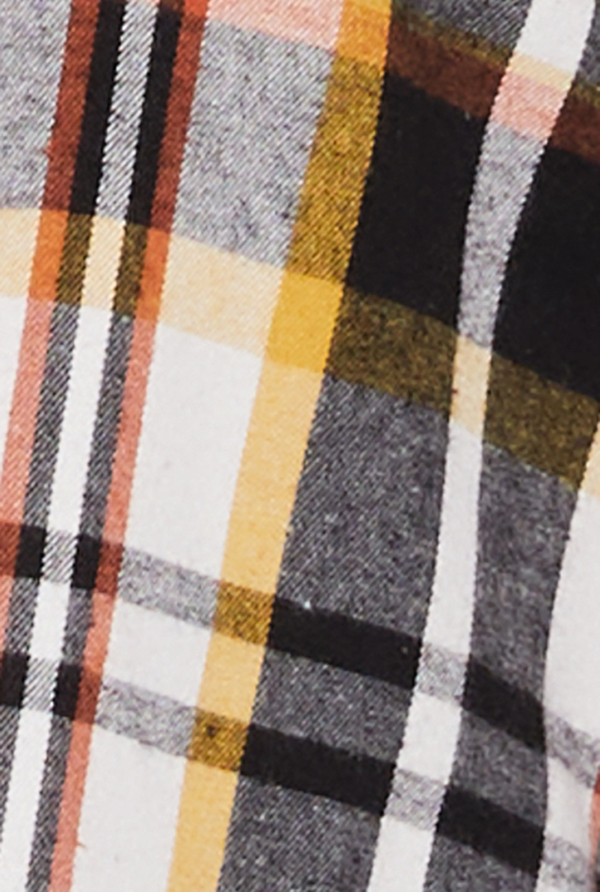 Plus Size Plaid Flannel Button Front Shacket sold by Rainbow product image thumbnail 4