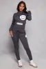 Fleece Smile To Be Happy Pullover Hoodie sold by Rainbow