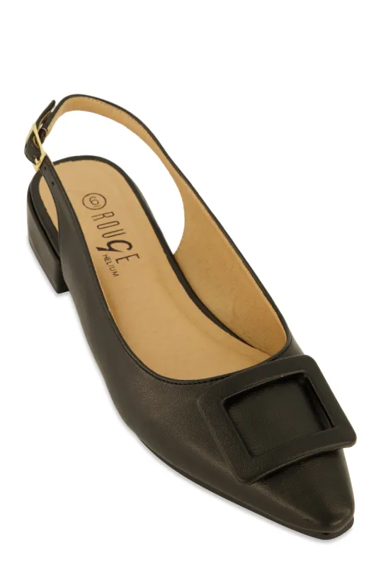 Buckle Strap Low Heel Pumps sold by Rainbow