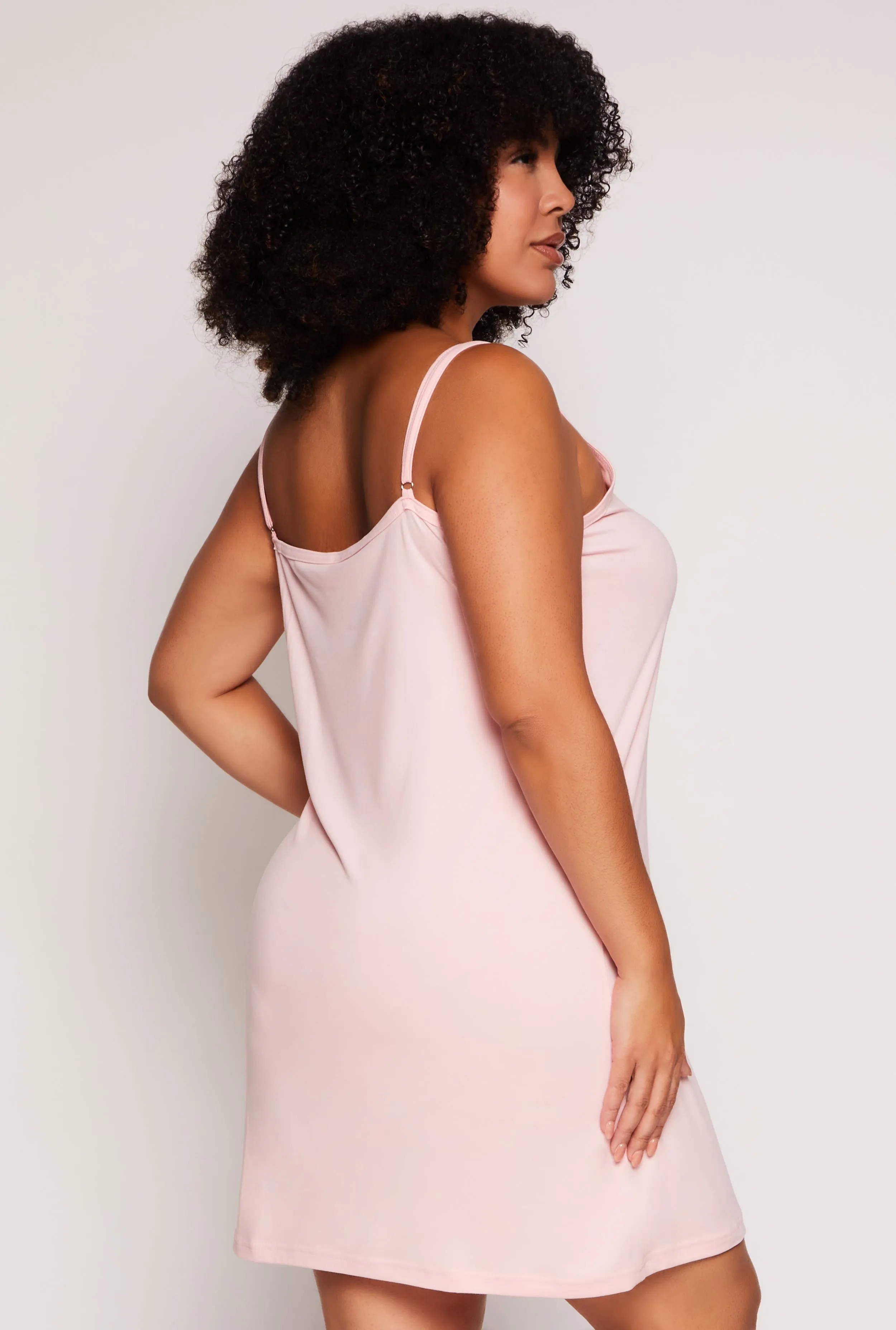 Plus Size Girl Gang Graphic Cami Nightgown with Robe sold by Rainbow product image thumbnail 5