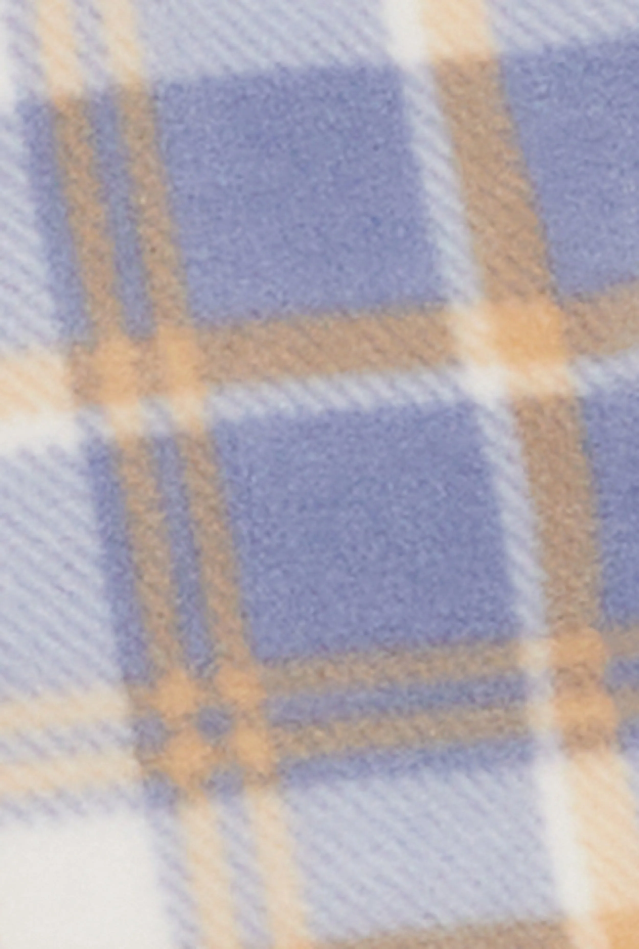 Plus Size Plaid Fleece Long Shacket sold by Rainbow product image thumbnail 4