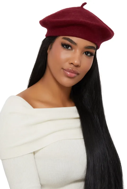 Wool French Beret sold by Rainbow