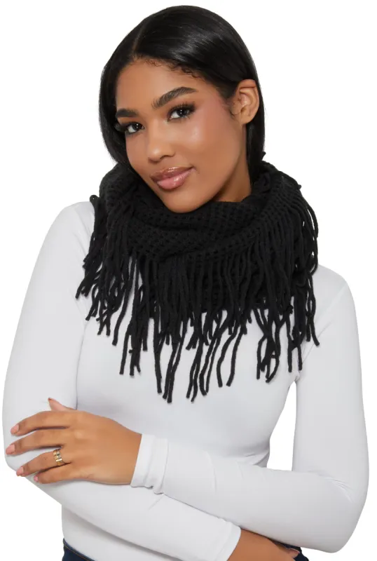 Fringe Infinity Scarf sold by Rainbow