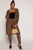 Plus Size Velvet Burnout Greek Key Duster sold by Rainbow