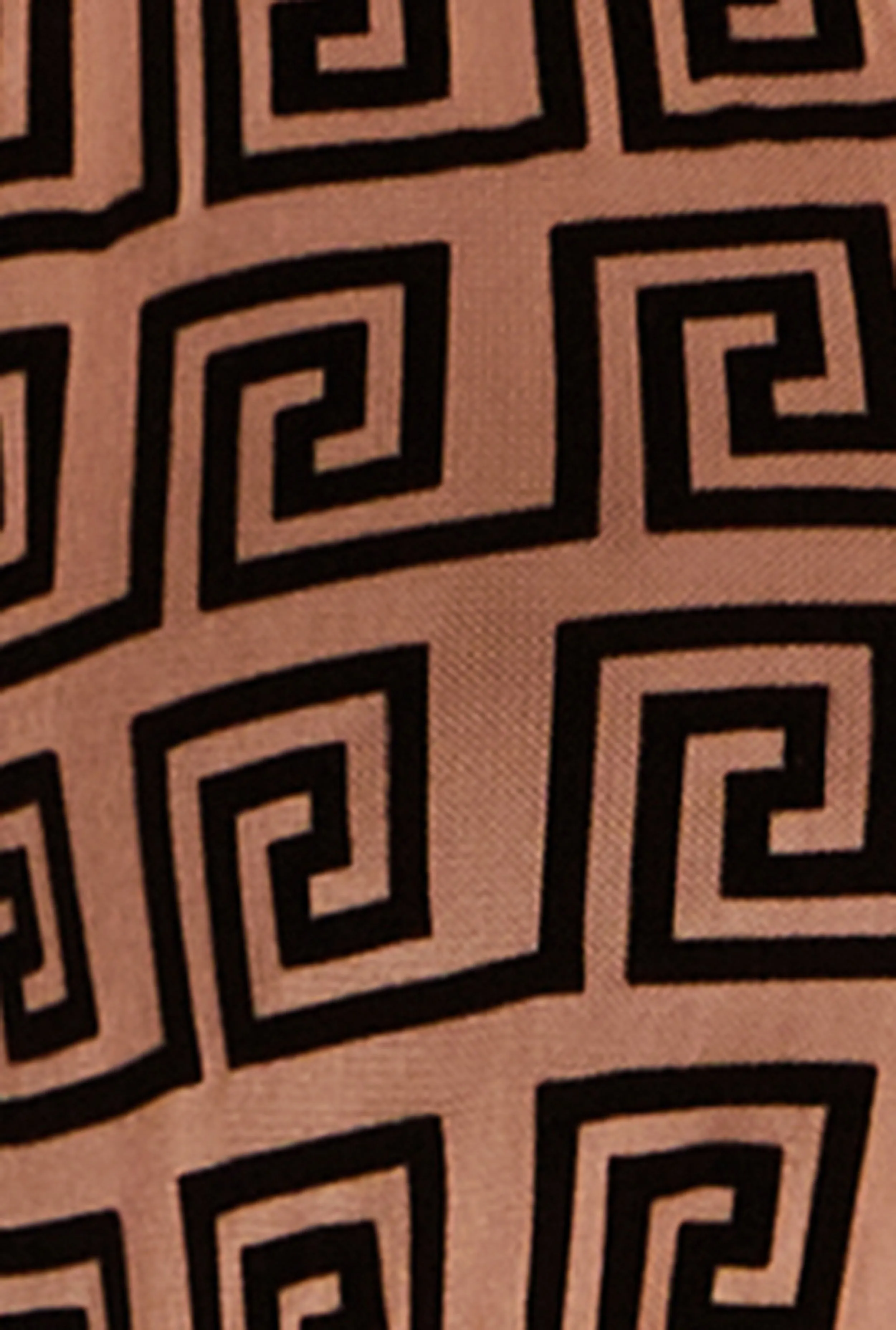 Plus Size Velvet Burnout Greek Key Duster sold by Rainbow product image thumbnail 4