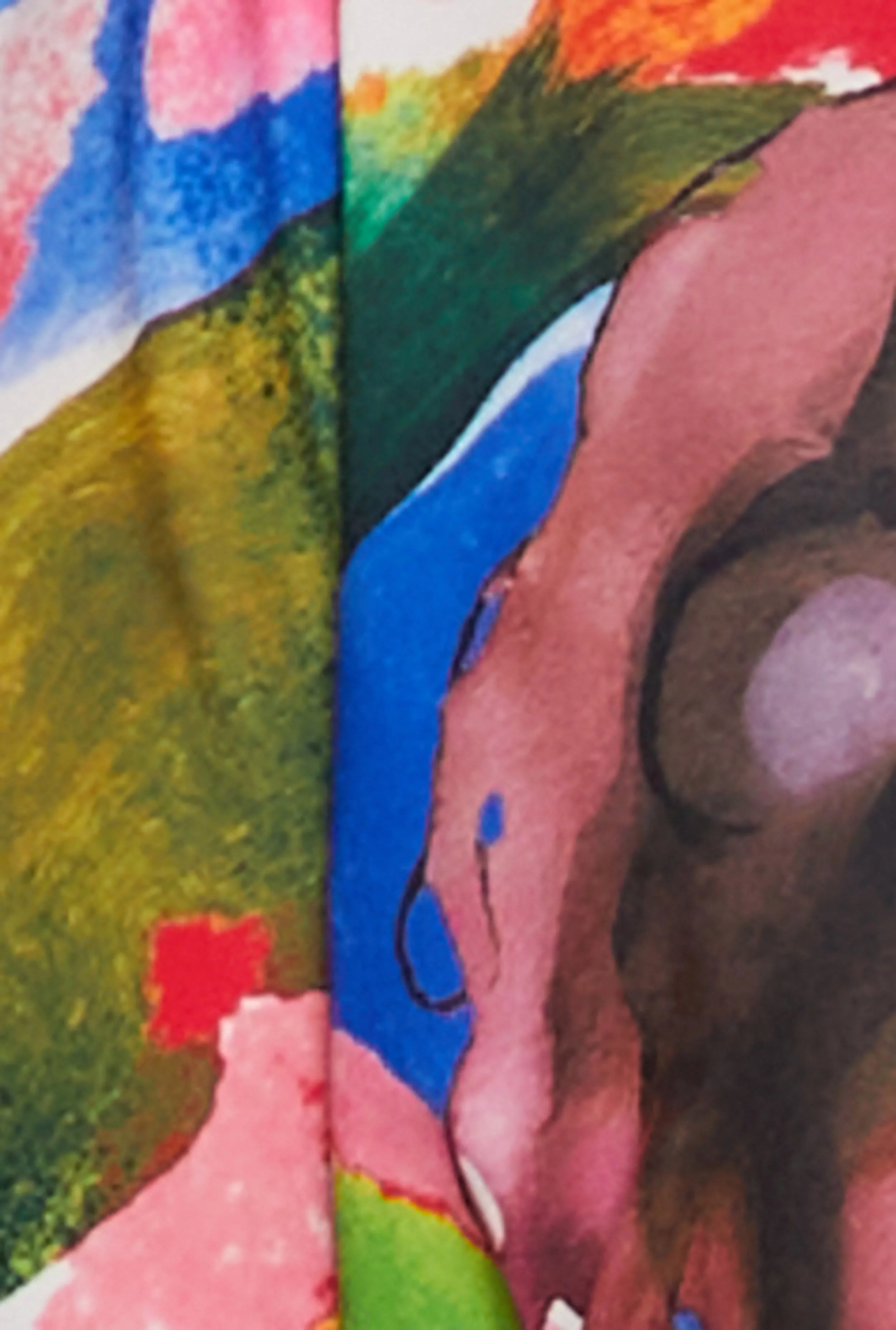 Plus Size Afro Girl Graphic Print Top sold by Rainbow product image thumbnail 4