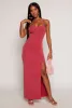 Shadow Striped Bustier Maxi Dress sold by Rainbow