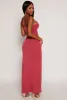 Shadow Striped Bustier Maxi Dress sold by Rainbow