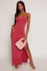Shadow Striped Bustier Maxi Dress sold by Rainbow