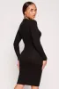 Ambiance Mock Neck T Shirt Dress sold by Rainbow