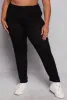 Plus Size Daisy Ribbed Brushed Knit Joggers sold by Rainbow