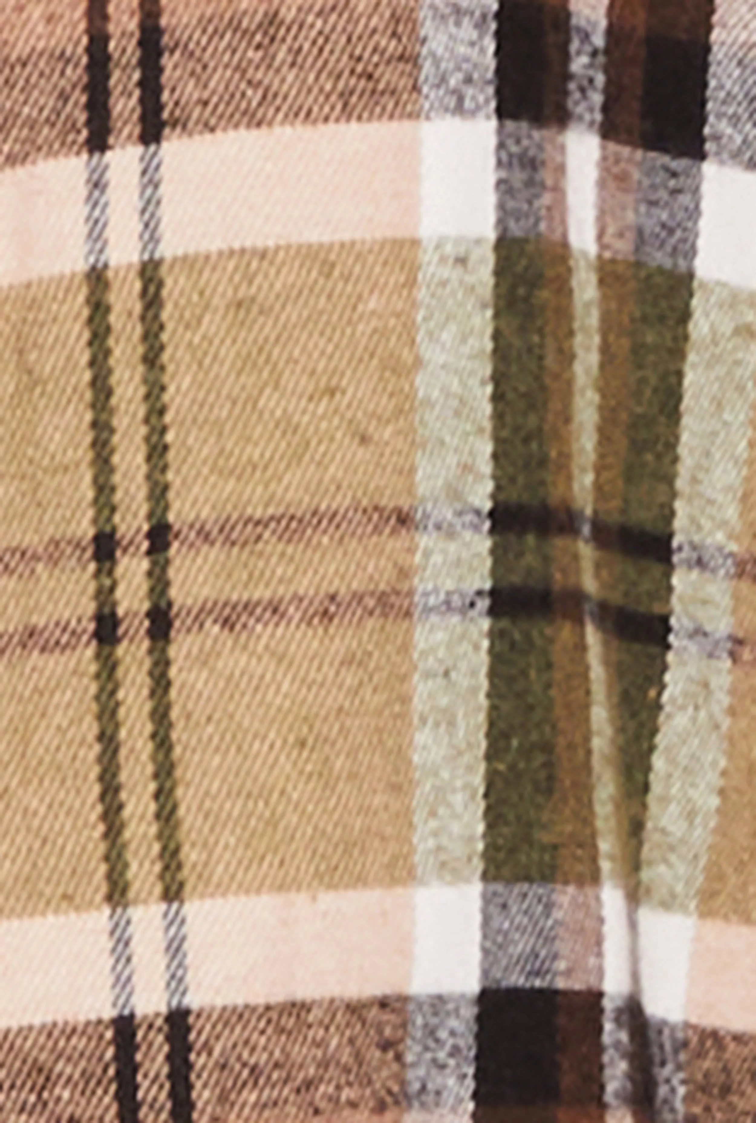 Spoon Jeans Plaid Button Front Tunic Shirt sold by Rainbow product image thumbnail 4