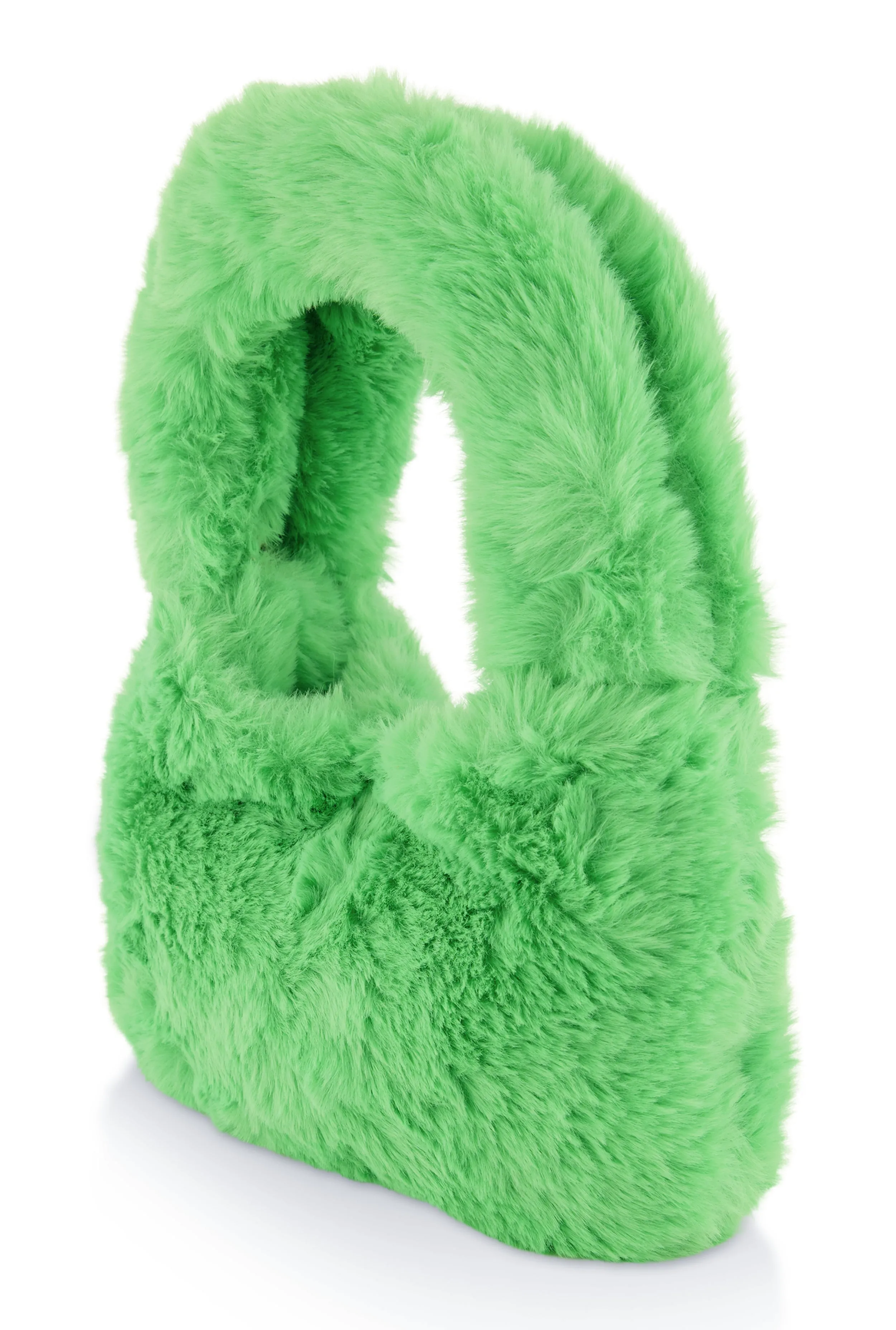 Faux Fur Mini Clutch Crossbody Bag sold by Rainbow product image thumbnail 5