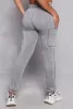 Fleece Lined Drawstring Cargo Sweatpants sold by Rainbow
