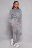 Fleece Lined Drawstring Cargo Sweatpants sold by Rainbow