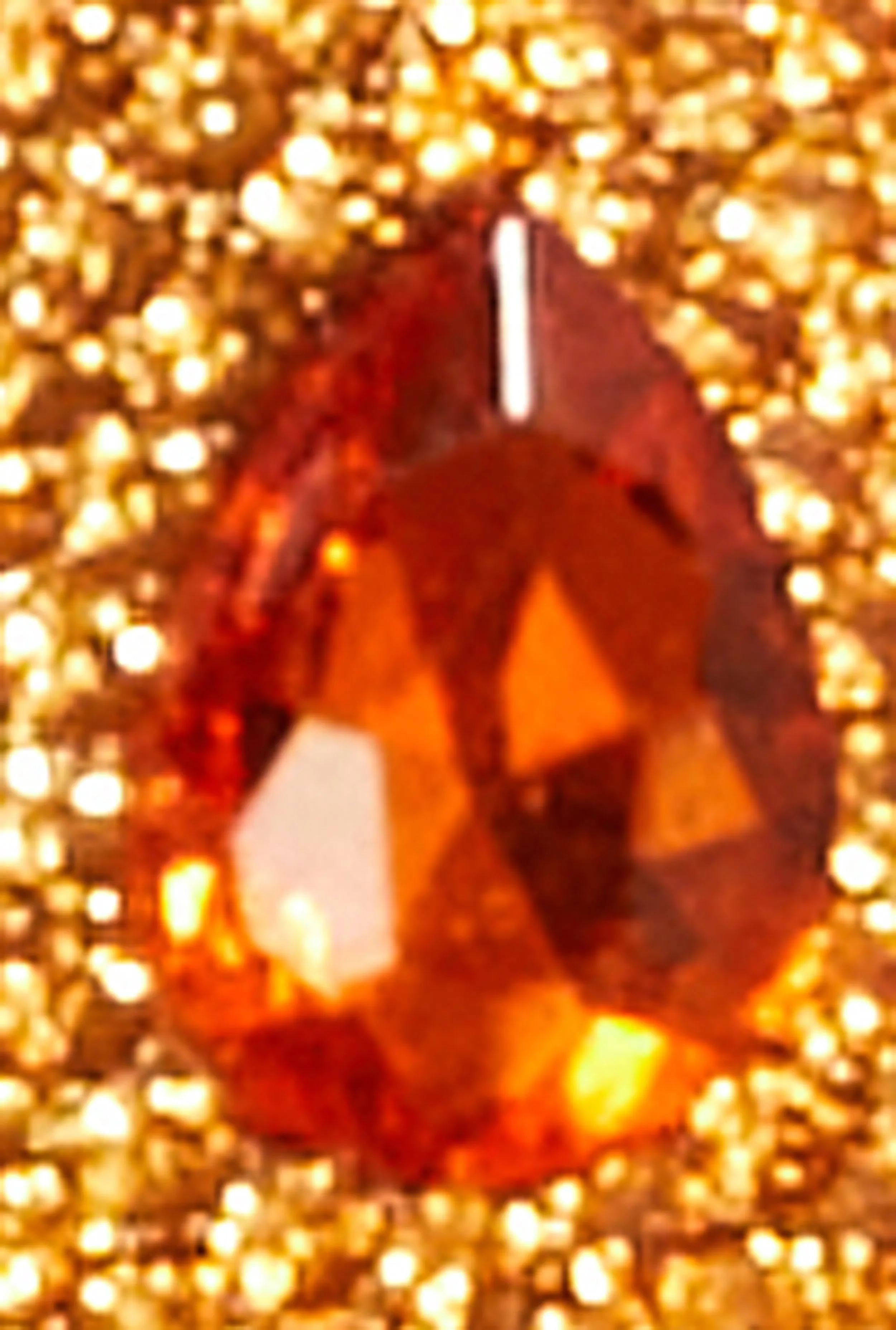 Cubic Zirconia Chandelier Drop Earrings sold by Rainbow product image thumbnail 3