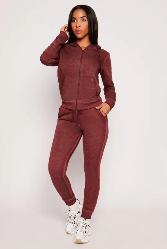 Acid Wash Drawstring Joggers sold by Rainbow