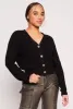 Button Front Long Sleeve Cardigan sold by Rainbow