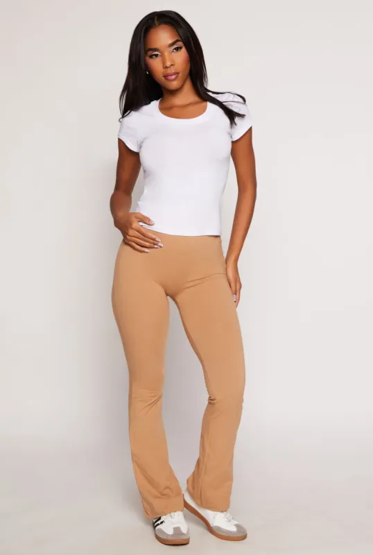 High Waist Boot Cut Pants sold by Rainbow