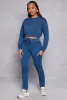 Fleece Lined Drawstring Cargo Sweatpants sold by Rainbow