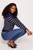 Striped Turtleneck Sweater sold by Rainbow