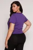 Plus Size NBA Los Angeles Lakers Graphic Crop Top sold by Rainbow