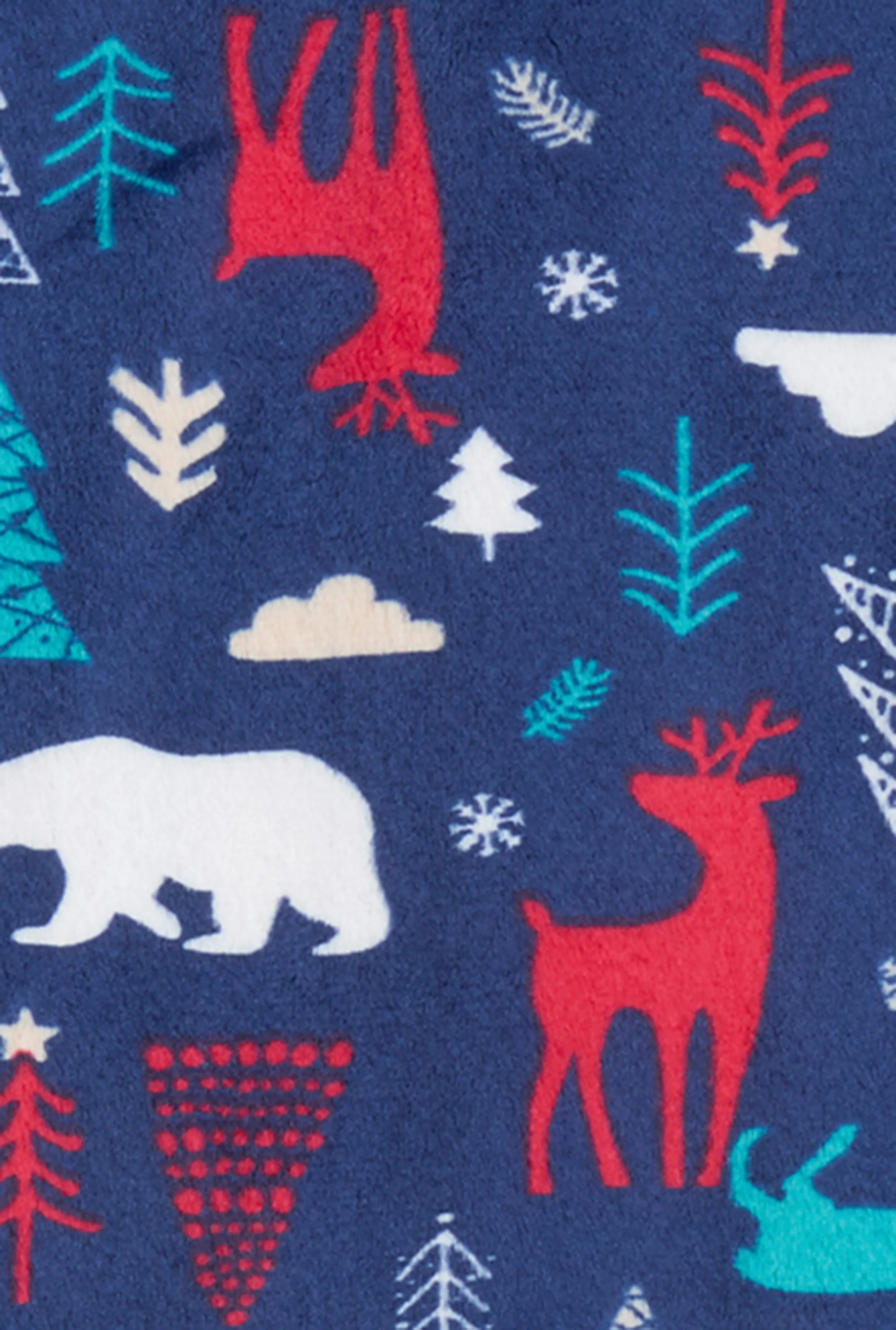 Plus Size Matching Printed Snug Fit Family Pajamas sold by Rainbow product image thumbnail 4