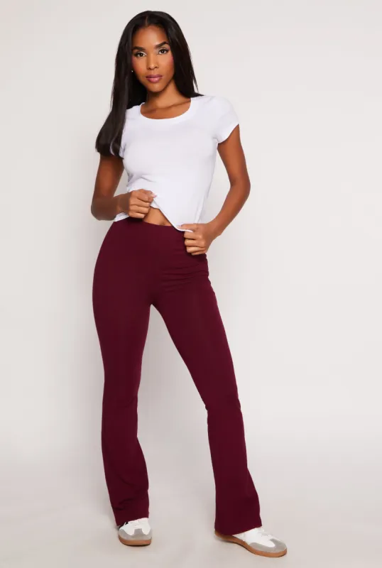 High Waist Boot Cut Pants sold by Rainbow