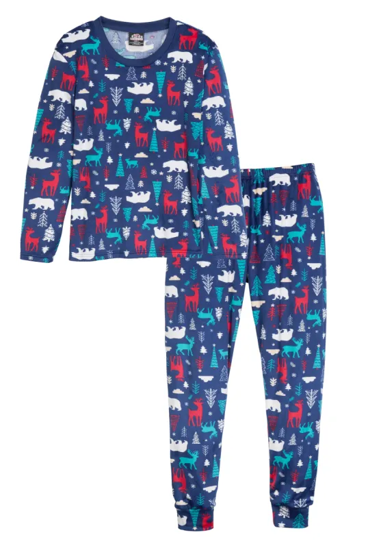 Womens Matching Printed Snug Fit Family Pajamas sold by Rainbow