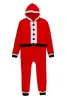 Mens Matching Santa Claus Hooded Onesie Family Pajamas sold by Rainbow