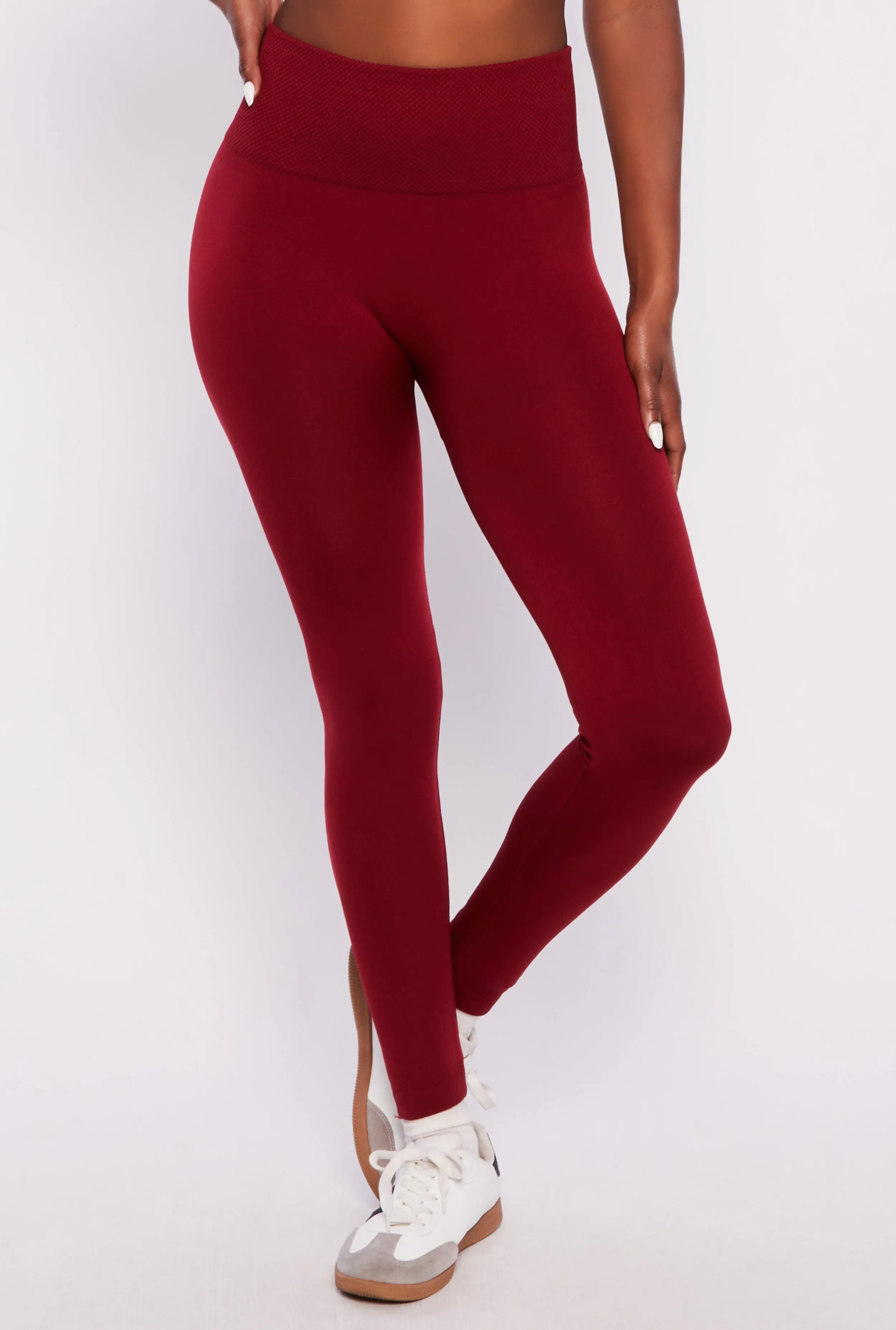 Fleece Lined High Waist Leggings sold by Rainbow product image thumbnail 2