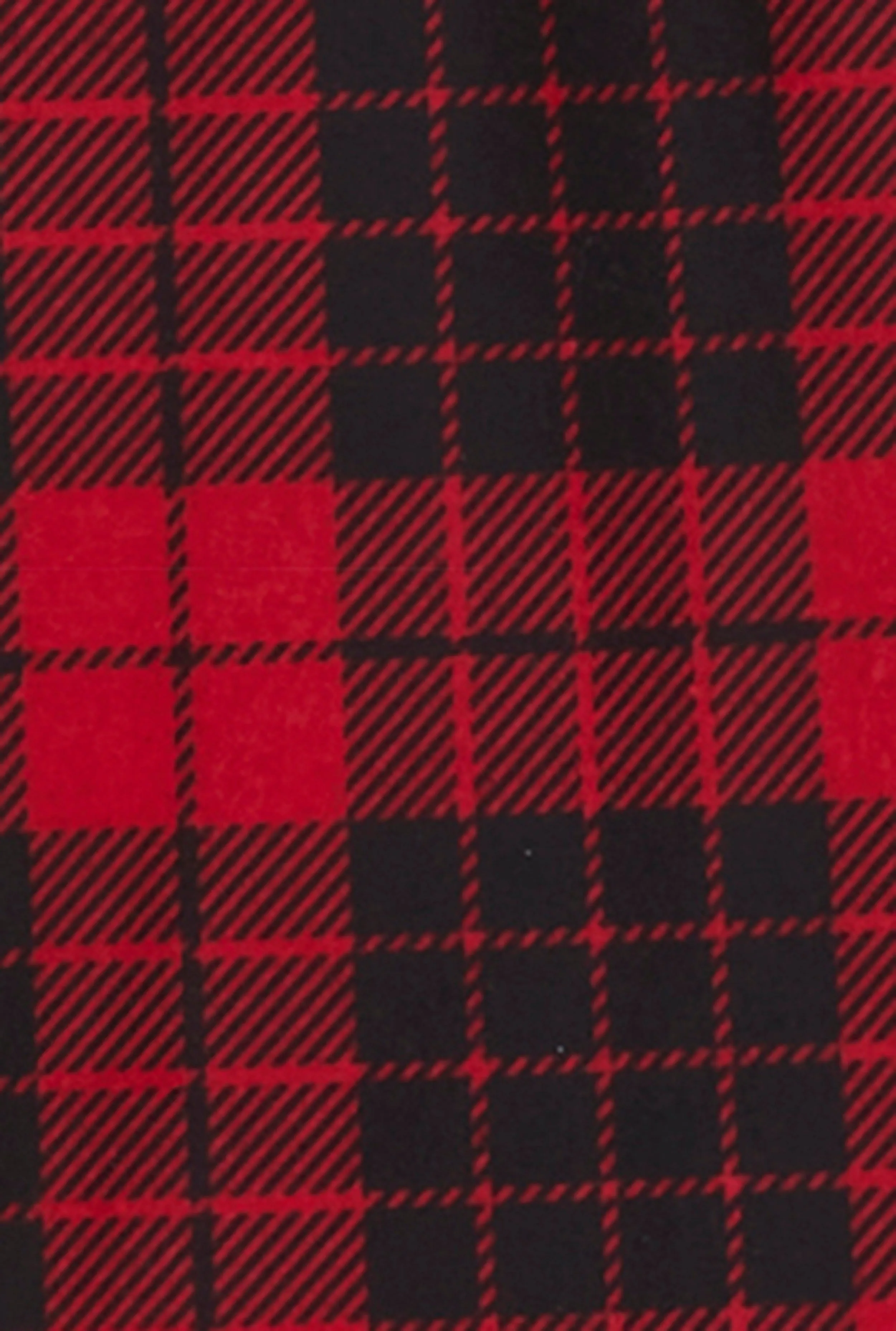 Plus Size Matching Buffalo Plaid Family Pajamas sold by Rainbow product image thumbnail 2