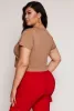 Plus Size NBA Chicago Bulls Crop Top sold by Rainbow