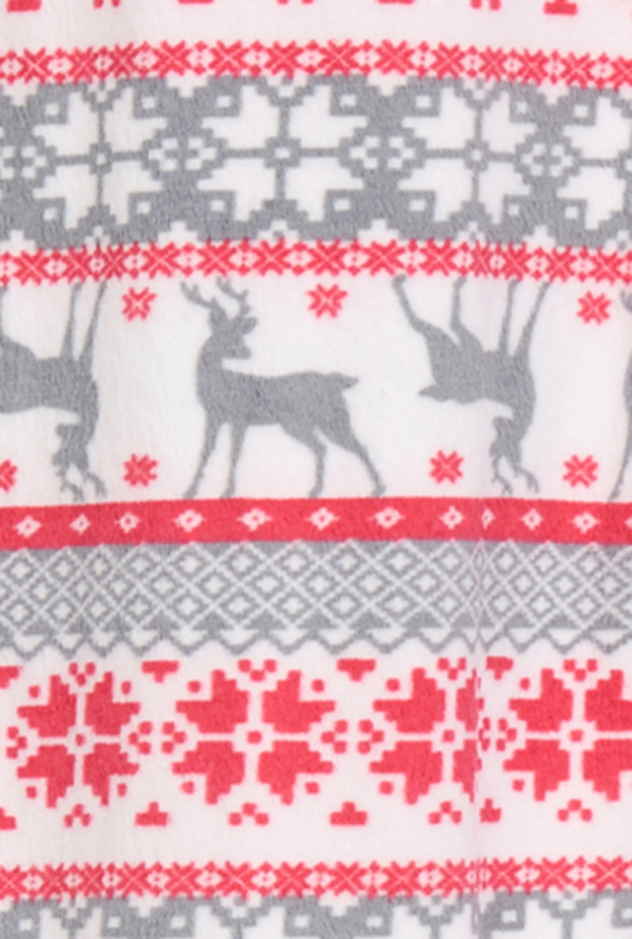 Plus Size Matching Reindeer Fair Isle Snug Fit Family Pajamas sold by Rainbow product image thumbnail 4