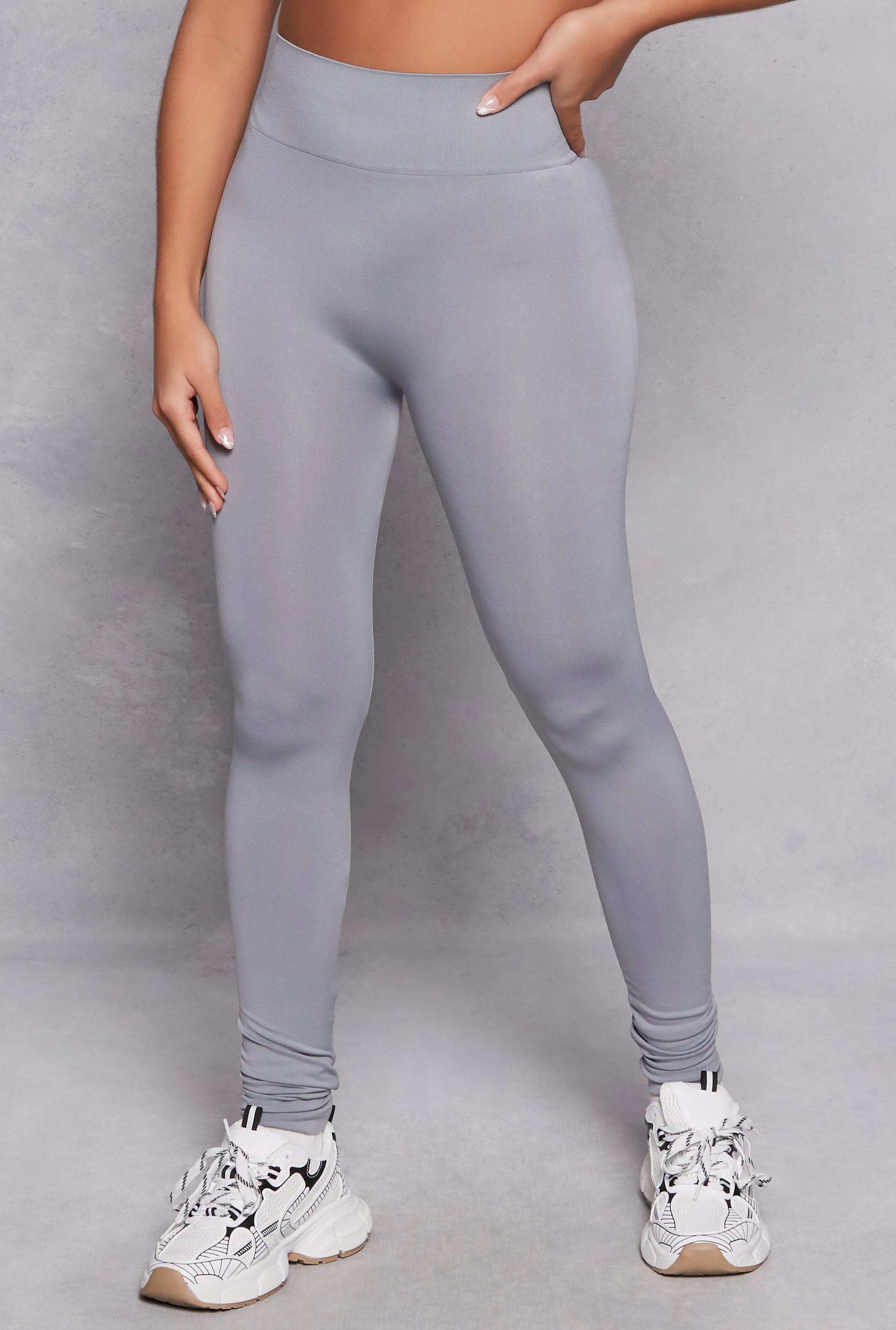 Seamless High Waist Leggings sold by Rainbow product image thumbnail 2