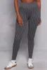 Seamless Shadow Stripe Leggings sold by Rainbow