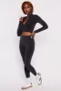 Compression Rib Seamless Zip Front Track Jacket sold by Rainbow