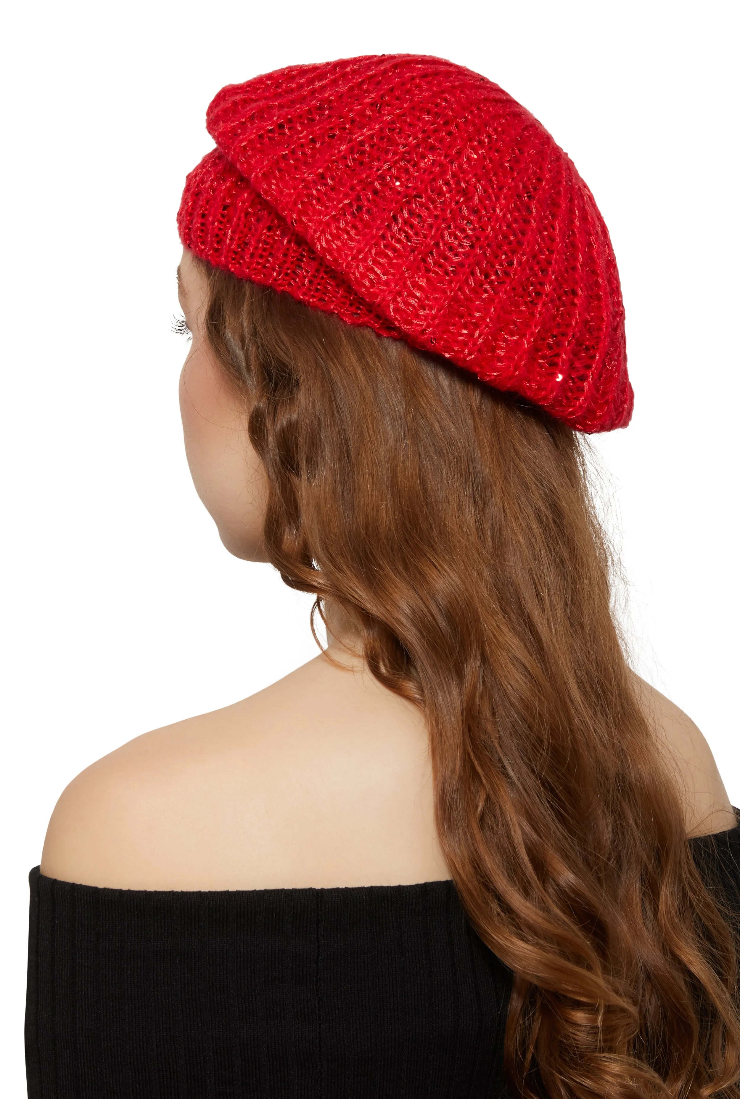 Sequin Beret sold by Rainbow product image thumbnail 2