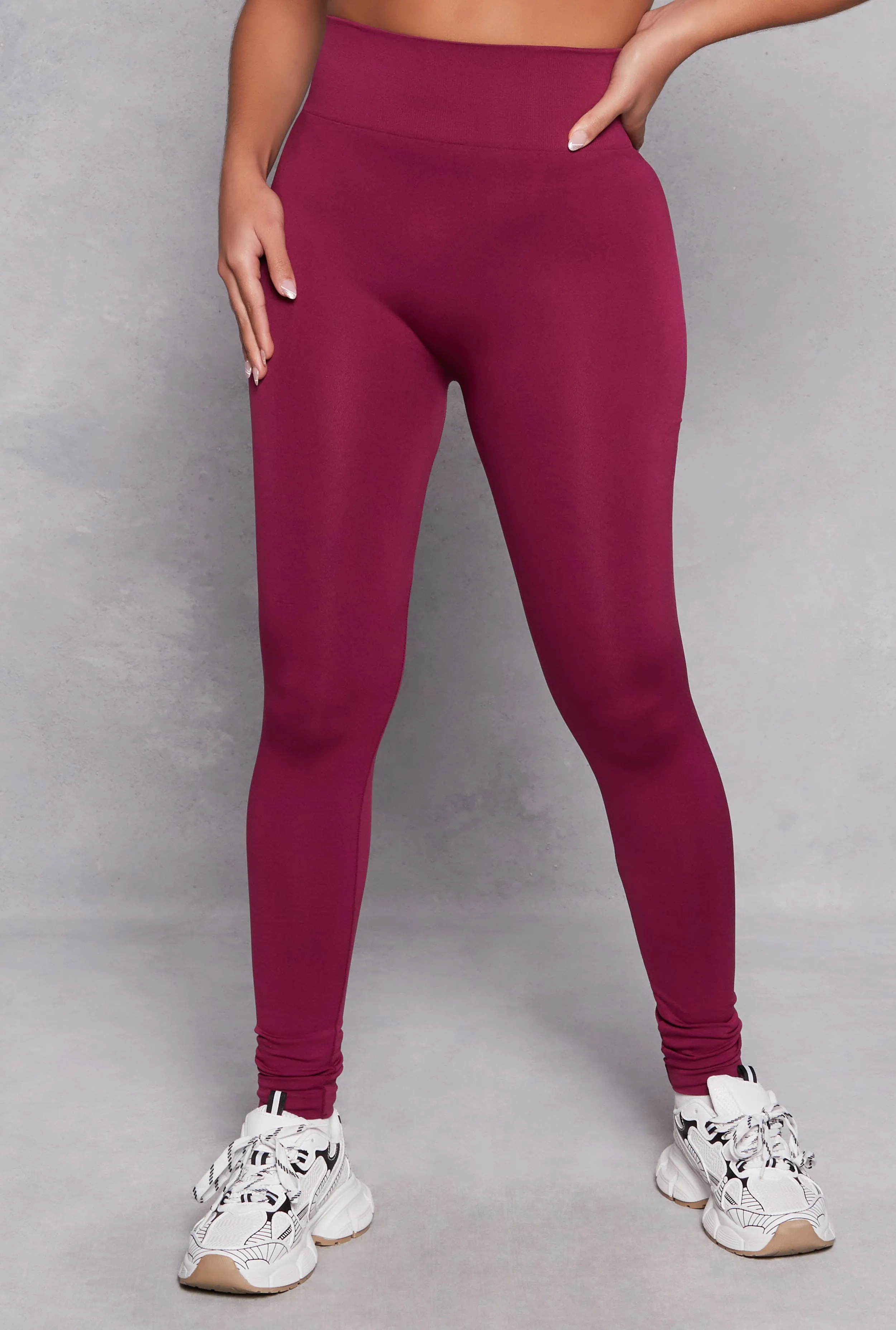 Seamless High Waist Leggings sold by Rainbow product image thumbnail 2